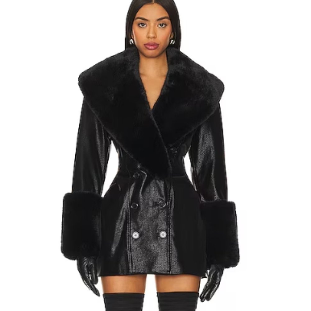 julietta faux LOBA coat cindy wolfie